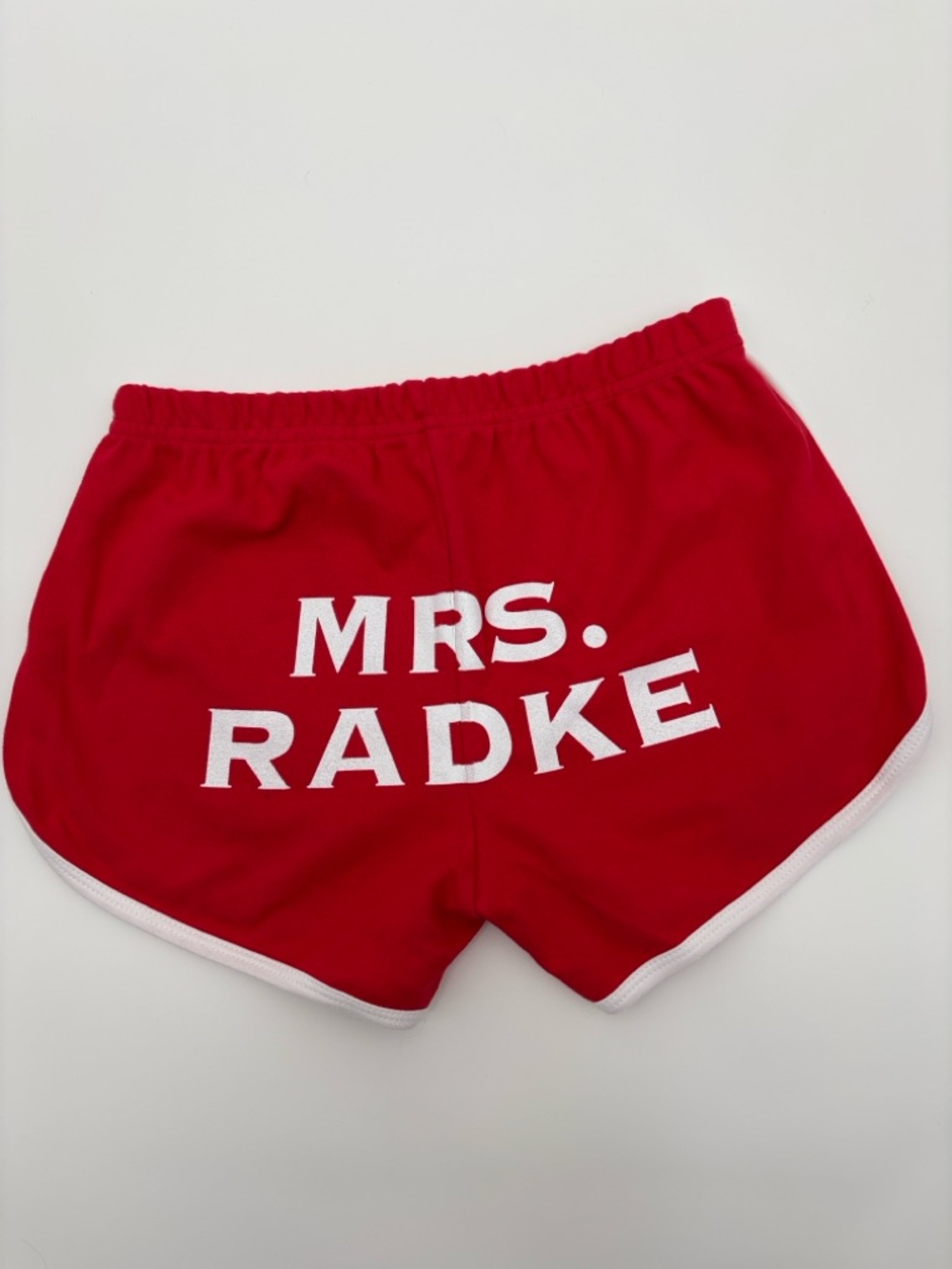 Falling in Reverse Mrs. Ronnie Radke Red Athletic Shorts